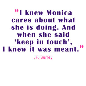Monica cares